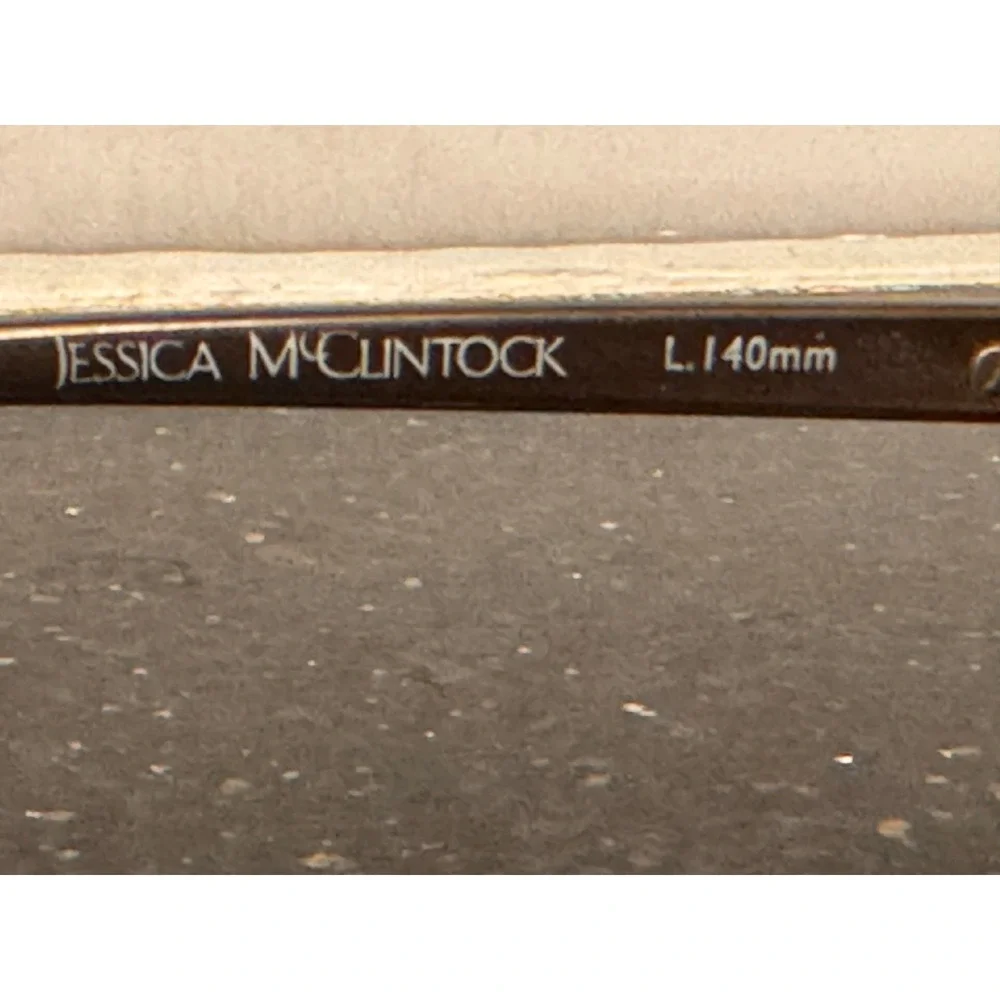 Jessica McClintock JMC 4031 Brown Metal Eyeglass Frames with Original Case 54-16